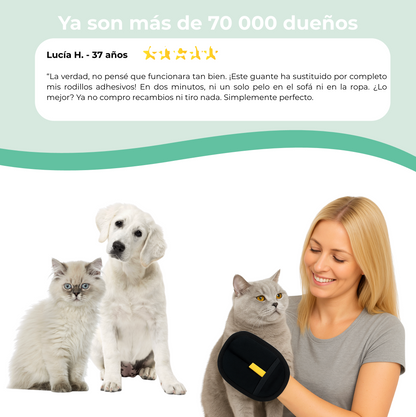 Guante Quitapelos Reutilizable y Ecológico