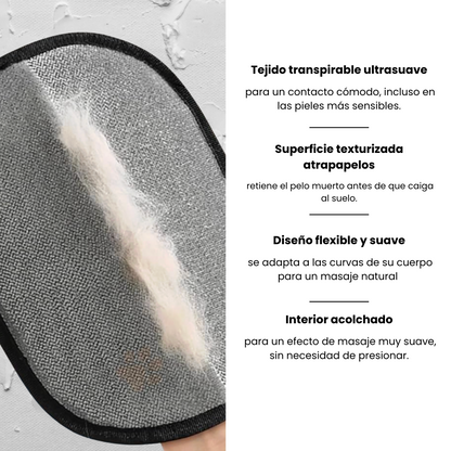 Guante Quitapelos Reutilizable y Ecológico