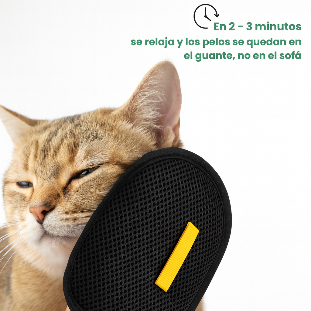 Guante Quitapelos Reutilizable y Ecológico