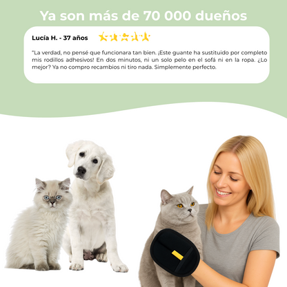 Guante Quitapelos Reutilizable y Ecológico